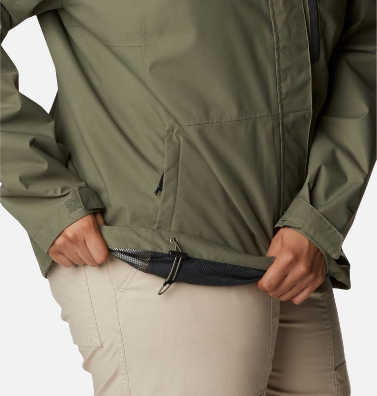 Women's Columbia Hikebound Jackets Olive | Plus Size CA-C1A05